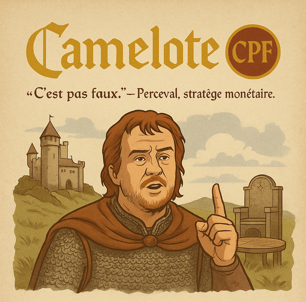 Illustration Camelote - Knights and Crypto